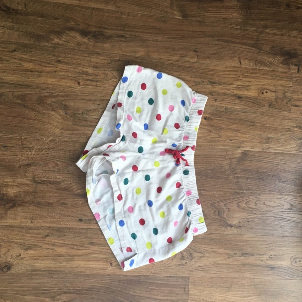 OLD NAVY M women's pajama shorts with colorful polka dot print